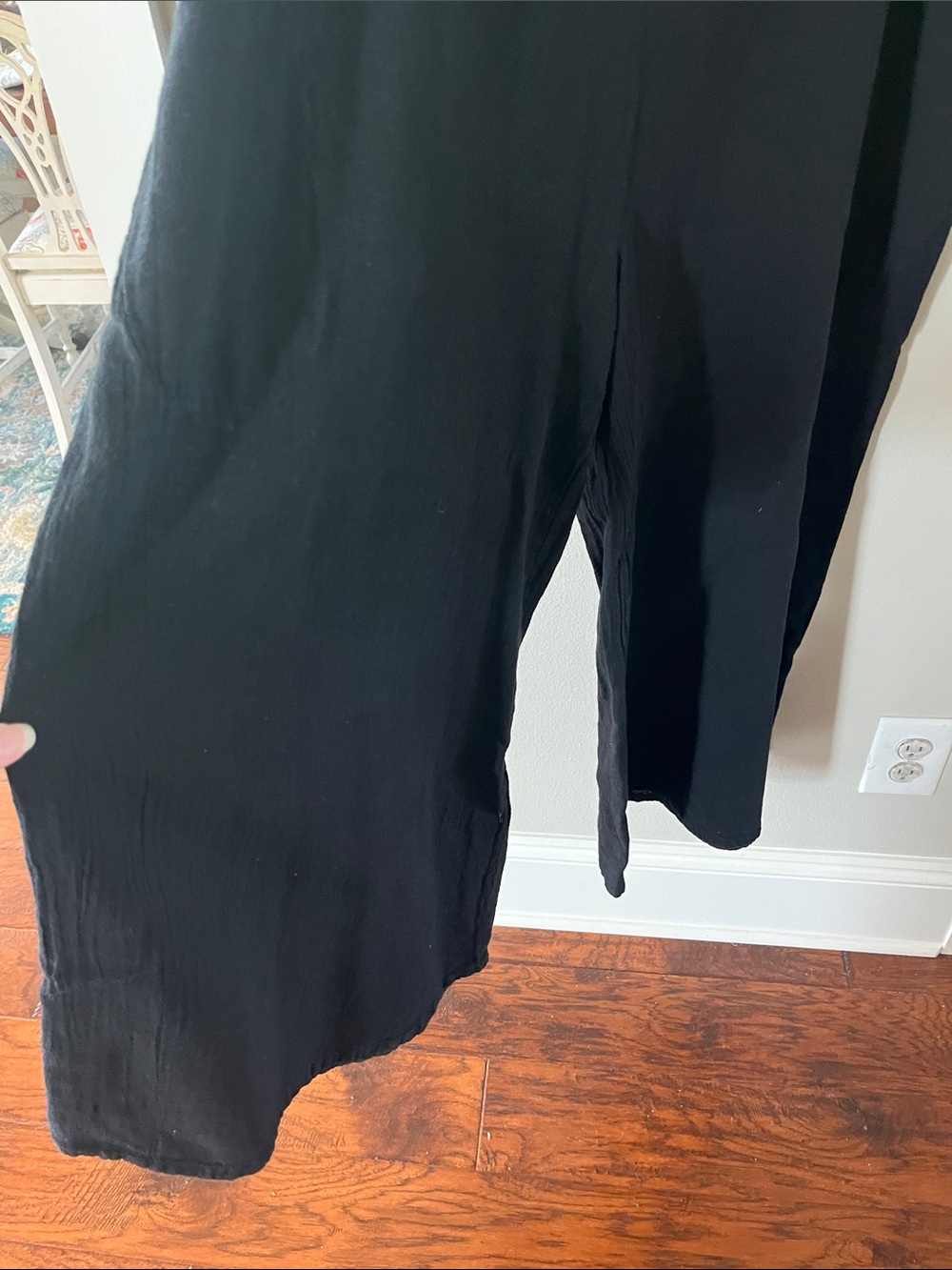 Oh My Gauze! Black Wide-Leg Jumpsuit - Picture 6 of 6